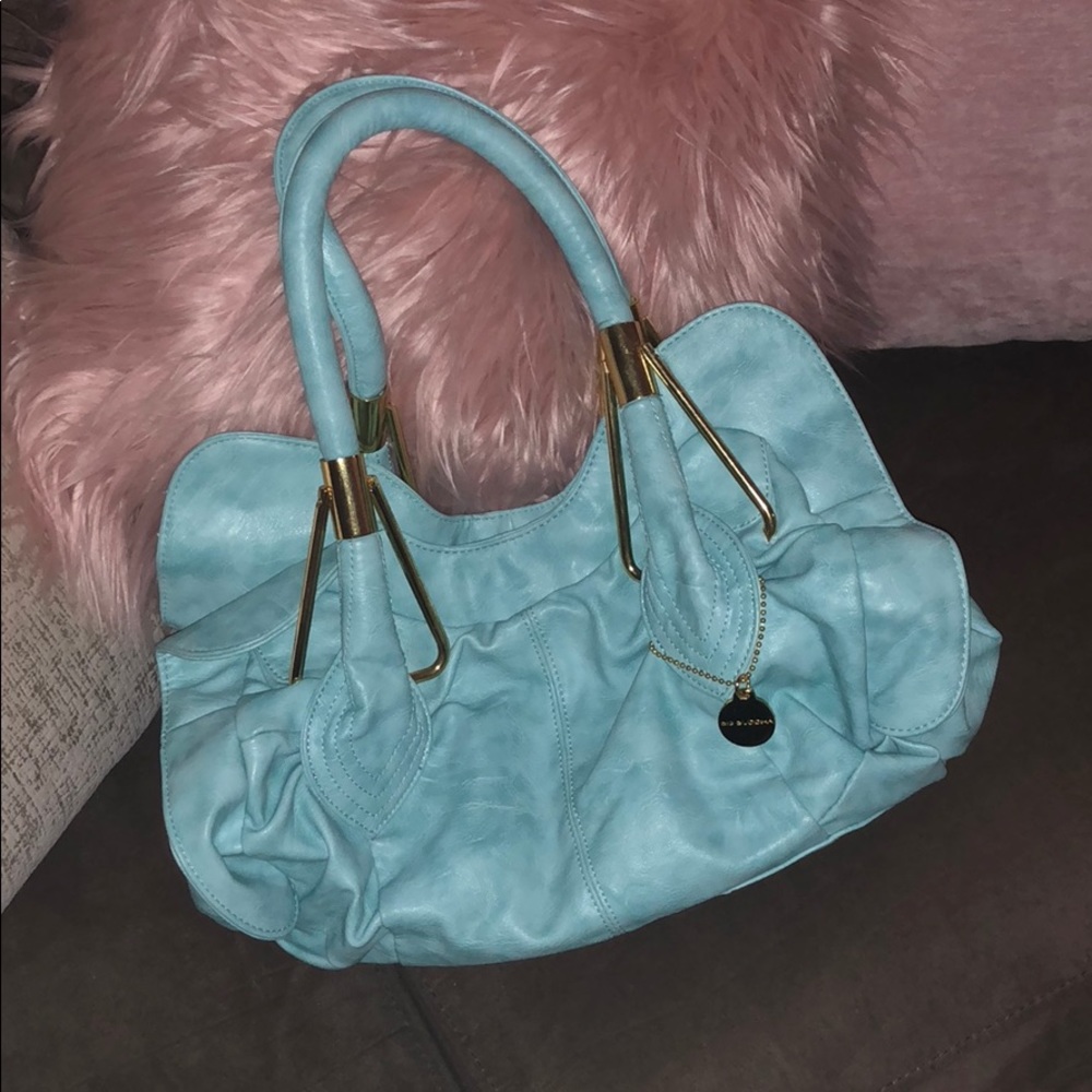 Baby blue Big Buddha bag